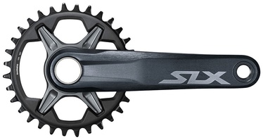 Klanis Shimano SLX FC-M7100-1, metāls, melna