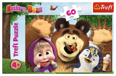 Trefl Puzzle Masha And The Bear 60pcs 17337