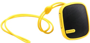 Belaidė kolonėlė Remax RB-X2MI Rubbred Bluetooth Music Box Yellow