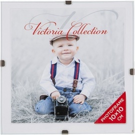 Foto rāmis Victoria Collection Clip 10x10, 10 cm x 10 cm, balta