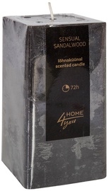 Home4you Candle Sensual Sandalwood 7.5x7.5xH15cm