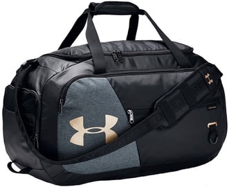 Sporta soma Under Armour Undeniable 4.0 Medium Duffle 1342657-002, melna