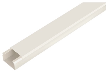 KAABLIKARBIK 15X10 LIIMRIBAGA VALGE 2M