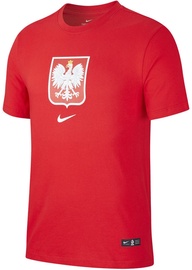 Nike Poland Tee Evergreen Crest CU9191 611 Red XXL