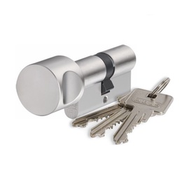 Spynos cilindras Abus KE60, 60 mm, nikeliuota