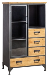 Home4you Chest Of Drawers Ferro Metal Wood
