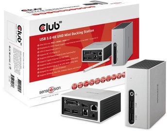 Club 3D SenseVision USB 3.0 4K UHD Mini Docking Station