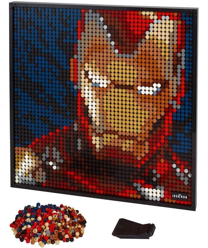Konstruktor Constructor LEGO Art Marvel Studiose Raudmees 31199