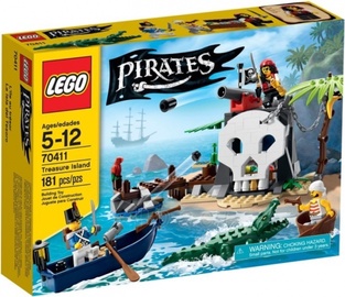 Konstruktorius playmobil pirates 70411 laivas