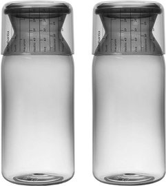 Kārbas ar vāciņu Brabantia, 2 gab., Dark grey