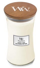 WoodWick Caramel Coconut & Tonka Candle 609.5g White