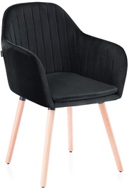 Homede Lacelle Chairs 2pcs Black
