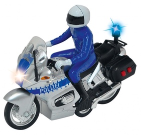 Dickie Toys Motor SOS Police Bike Silver