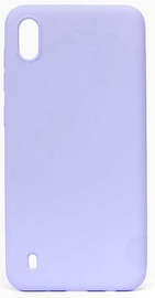 Evelatus Soft Touch Back Case With Strap For Samsung Galaxy A10 Purple