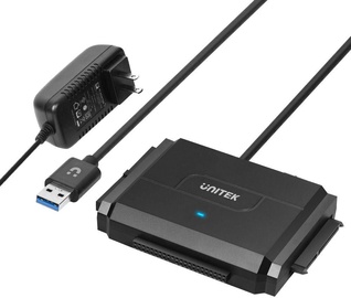 Adapteris Unitek Y-3324 SATA / IDE USB 3.0 USB 3.0, SATA / IDE 2.5 / IDE 3.5, melna