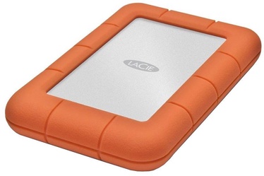 Cietais disks Lacie Rugged Mini, HDD, 5 TB, sudraba