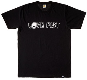 Rockstar T-Shirt Grand Theft Auto V Love Fist Female Black M