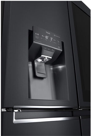 Холодильник LG GMX945MC9F, двухдверный