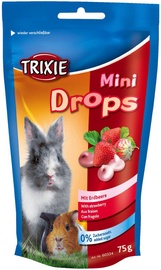 Trixie Mini Drops With Strawberry 75g