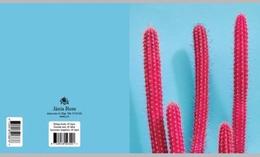 Jānis Roze Notebook JR9 60 Pages Cactus
