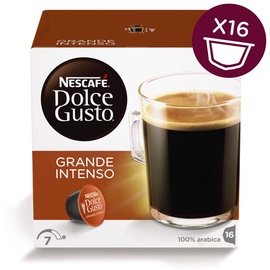 Kavos kapsulės NESCAFÉ® Dolce Gusto® Grande Intenso 16 vnt