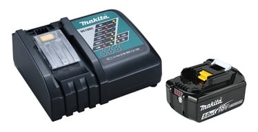 Комплект аккумулятора и зарядного устройства Makita, 18 В, li-ion, 5000 мАч
