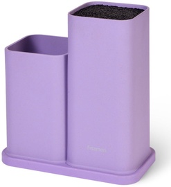 Fissman Kitchen Knife And Utensil Organizer Purple