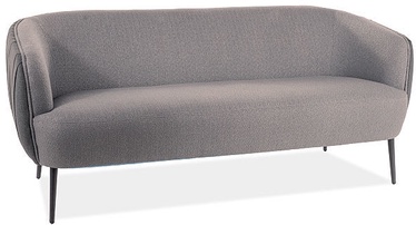 Sofa Signal Meble Lenox 3 Grey, 79 x 176 x 74 cm