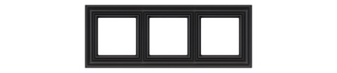 Rāmis 3PL Liregus Retro, melna
