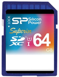 Карта памяти Silicon Power 64GB SDXC UHS-I Class 10