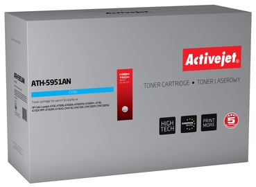 Tonera kasete ActiveJet ATH-5951AN Cyan, zila