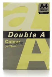 Kontoripaber Double A, A4, 80 g/m², kollane