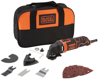 Электрическая эксцентриковая шлифовальная машина Black & Decker, 1.6 кг, 300 Вт