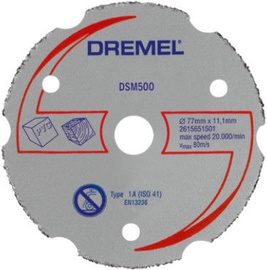 Dremel DSM500 Universal Carbide Cutting Disc 77mm