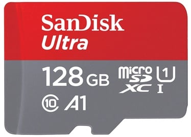 Mälukaart SanDisk Ultra, 128 GB