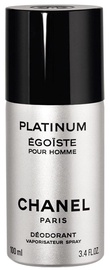 Дезодорант для мужчин Chanel Platinum Egoiste, 100 мл