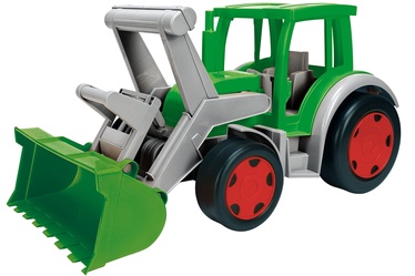 Rotaļlietu smagā tehnika Wader Gigant Farmer Tractor Loader 66015, zaļa/pelēka