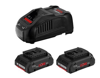 Аккумулятор Bosch, 18 В, li-ion, 4000 мАч
