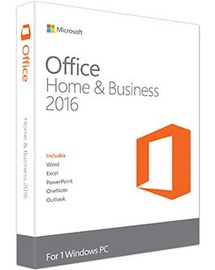 Programmatūra Microsoft Microsoft Office Home and Business 2016 pilna versija