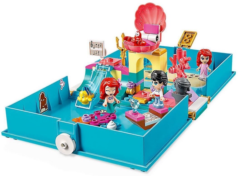 Konstruktor LEGO® I Disney Princess™ Arieli juturaamatu seiklused 43176, 105 tk