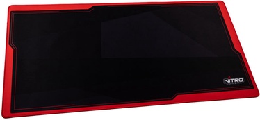 Peles paliktnis Nitro Concepts DM12, 1200 mm x 600 mm x 3 mm, sarkana