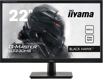 Monitors Iiyama G-Master G2230HS-B1, 21.5", 0.8 ms