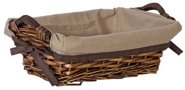 Home4you Basket Willi Home 29x19xH10cm Dark Brown