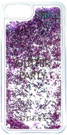 Guess Liquid Glitter Back Case For Apple iPhone 6/6s/7 Violet