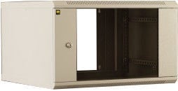 Серверный шкаф Netrack Wall Cabinet 10" 4.5U/300 mm Glass Grey
