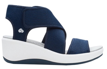 Clarks 26140316 Step Cali Palm Navy Textile Knit 40