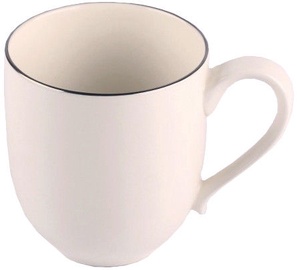 Чашка Quality Ceramic, белый, 0.31 л