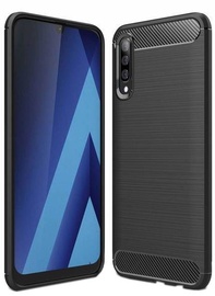 Hurtel Carbon Back Case For Samsung Galaxy A70 Black