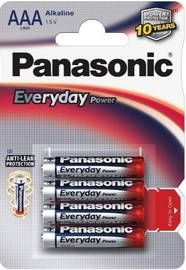 Panasonic LR03 Everyday Power Alkaline Battery AAA x 4