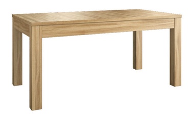 Pusdienu galds Mebin Maganda Antique Walnut/Black, 2500x900x760 mm
